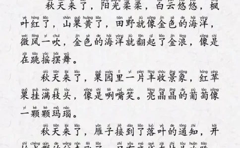 晨读-第一期_一年级上下册资料_一年级上册小红书同款资料_一年级(1)