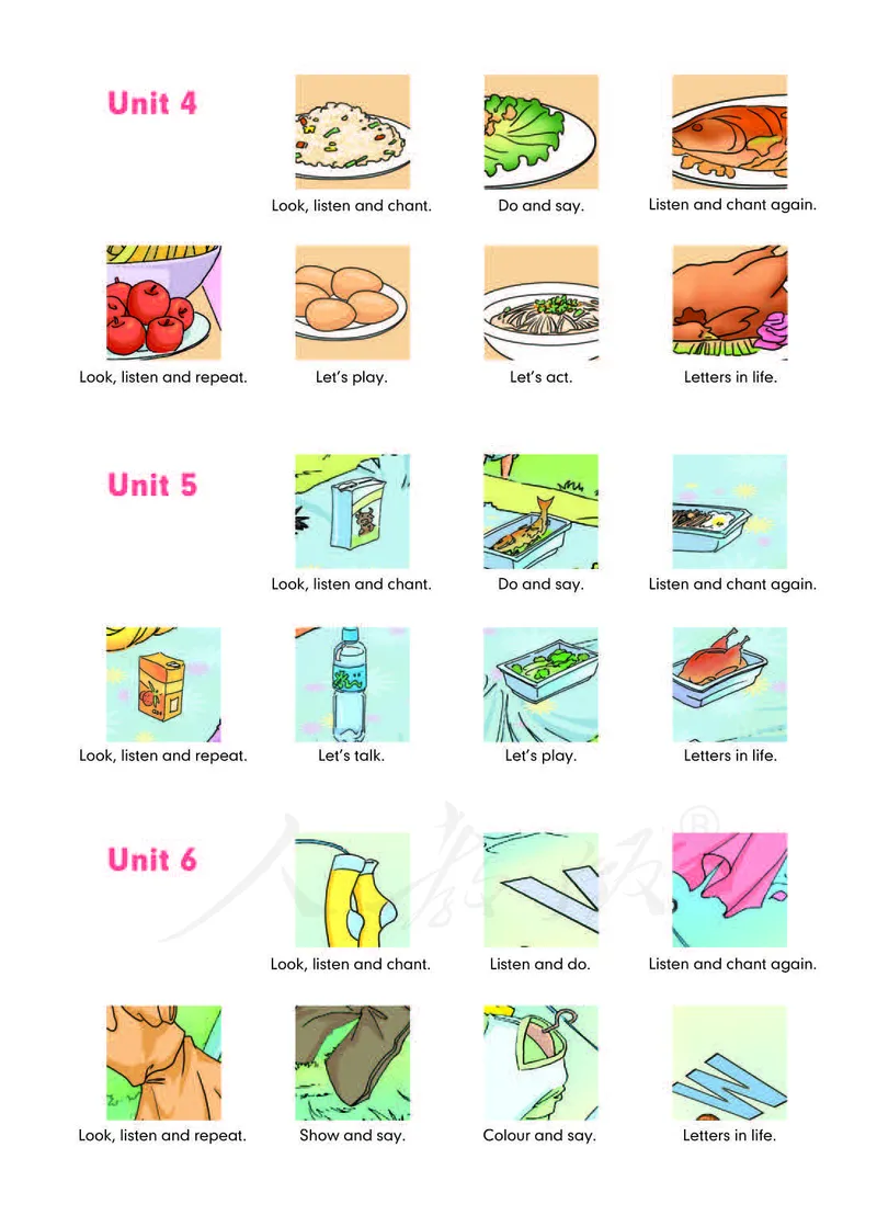 人教版（一年级起点）一年级下册英语PDF电子课本_一年级上下册资料_小学一年级学习资料-25年更新版_1-06、小学一年级英语下册_1-6-3、电子教材、课本