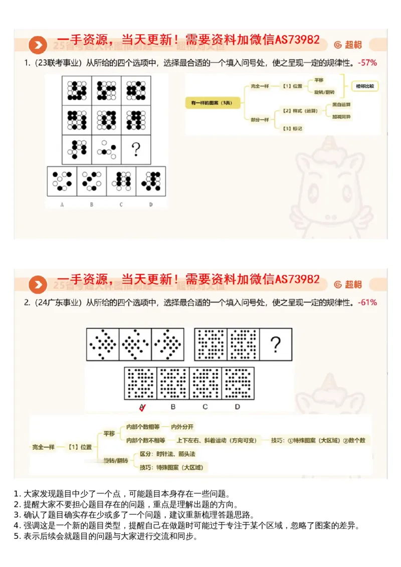 01.图推专项刷题1_文字解析版_2026考公资料_（05）超格_行测申论2025超格合集(行测&申论&政治理论)_行测申论2025省考超格超大杯刷题课（五合一）_超格五合一文字解析版_图推