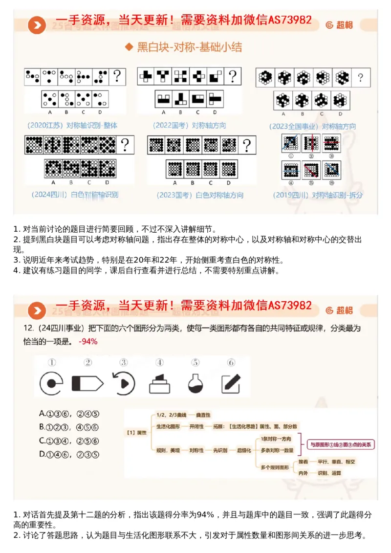 01.图推专项刷题1_文字解析版_2026考公资料_（05）超格_行测申论2025超格合集(行测&申论&政治理论)_行测申论2025省考超格超大杯刷题课（五合一）_超格五合一文字解析版_图推