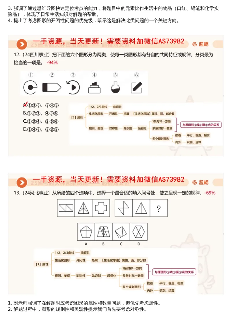 01.图推专项刷题1_文字解析版_2026考公资料_（05）超格_行测申论2025超格合集(行测&申论&政治理论)_行测申论2025省考超格超大杯刷题课（五合一）_超格五合一文字解析版_图推