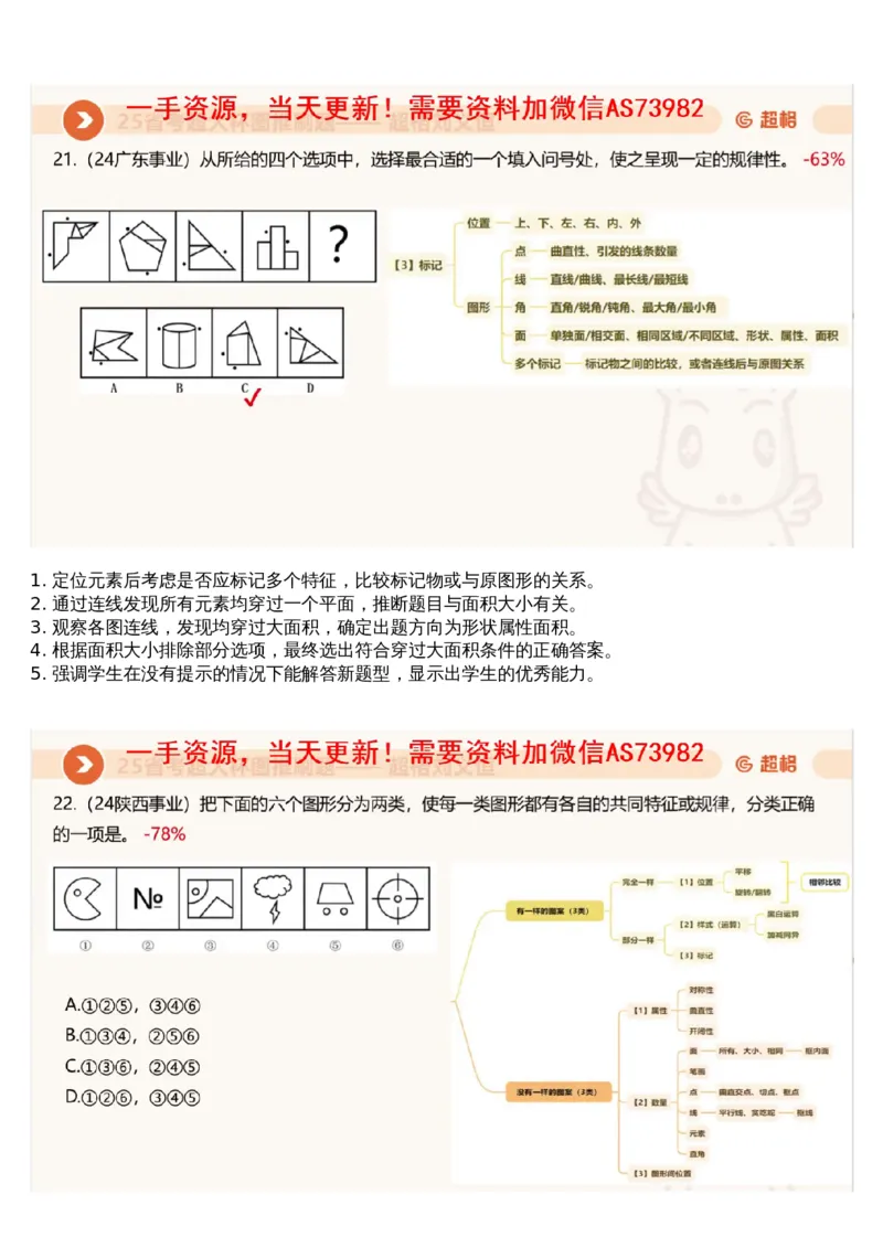 01.图推专项刷题1_文字解析版_2026考公资料_（05）超格_行测申论2025超格合集(行测&申论&政治理论)_行测申论2025省考超格超大杯刷题课（五合一）_超格五合一文字解析版_图推
