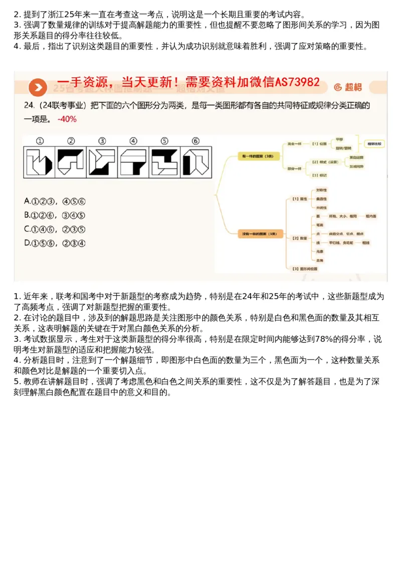 01.图推专项刷题1_文字解析版_2026考公资料_（05）超格_行测申论2025超格合集(行测&申论&政治理论)_行测申论2025省考超格超大杯刷题课（五合一）_超格五合一文字解析版_图推