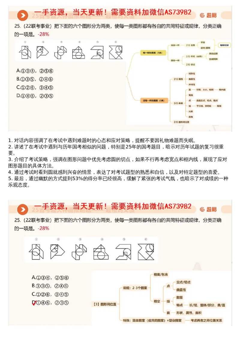 01.图推专项刷题1_文字解析版_2026考公资料_（05）超格_行测申论2025超格合集(行测&申论&政治理论)_行测申论2025省考超格超大杯刷题课（五合一）_超格五合一文字解析版_图推