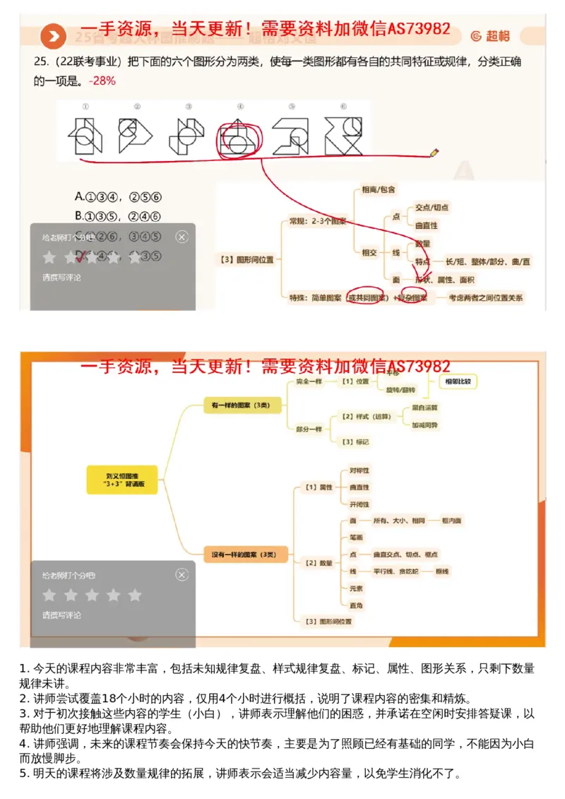 01.图推专项刷题1_文字解析版_2026考公资料_（05）超格_行测申论2025超格合集(行测&申论&政治理论)_行测申论2025省考超格超大杯刷题课（五合一）_超格五合一文字解析版_图推