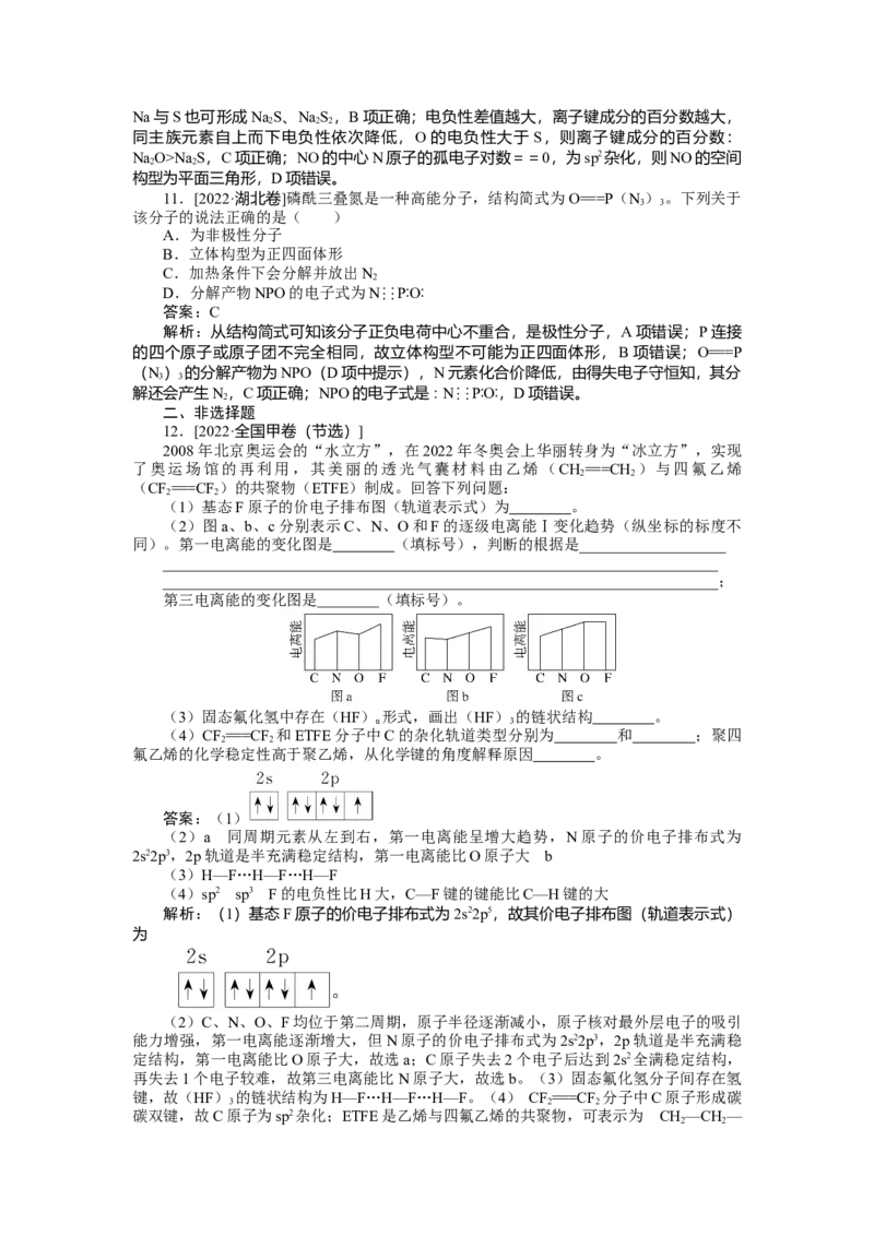 专练28_2025高中教辅（后续还会更新新习题试卷）_2025高中全科《微专题&middot;小练习》_2025高中全科《微专题小练习》_2025版&middot;微专题小练习&middot;化学