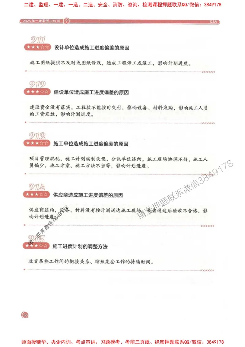 2025一建机电-必背300问新教材_2026年一级建造师_2026年一建机电_2025年一建机电SVIP_01-精华文档✿电子教材✿历年真题_21-机电《必背300问》SMR推荐