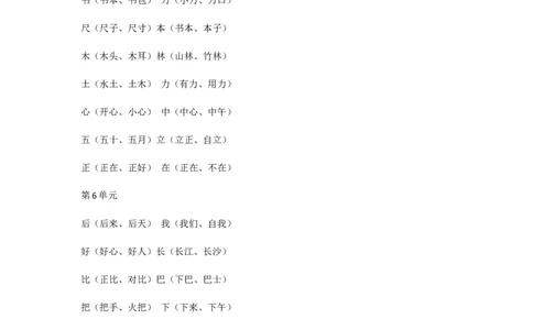 小学一年级语文上册全部知识点汇总_一年级上下册资料_小学一年级学习资料-25年更新版_1-01、小学一年级语文上册_01、知识汇总