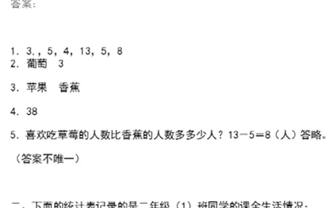 人教二年级数学下册第一单元测试卷及答案_二年级上下册资料_二年级语数英上下册学习资料_3-7-4、小学二年级数学下册_人教版_3、单元测试卷