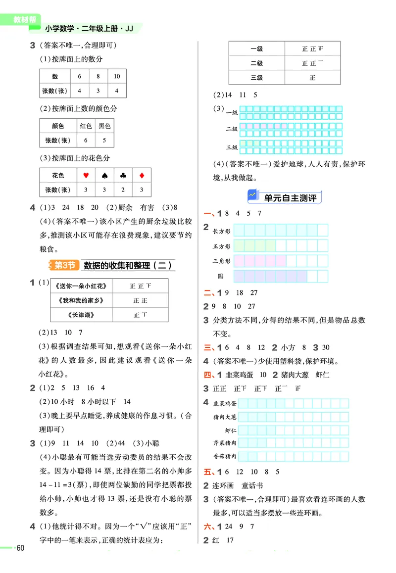 冀教版数学2年级上册举一反三课堂练习_二年级上下册资料_小学二年级学习资料-25年更新版_2-03、小学二年级数学上册_2-3-2、练习题、作业、试题、试卷_冀教版_课时练