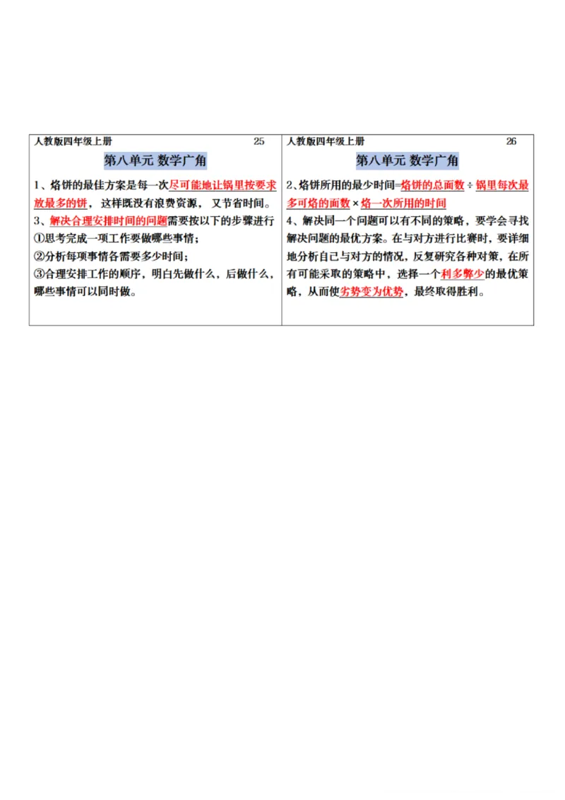 四年级上册数学课课贴_课课贴（数学）