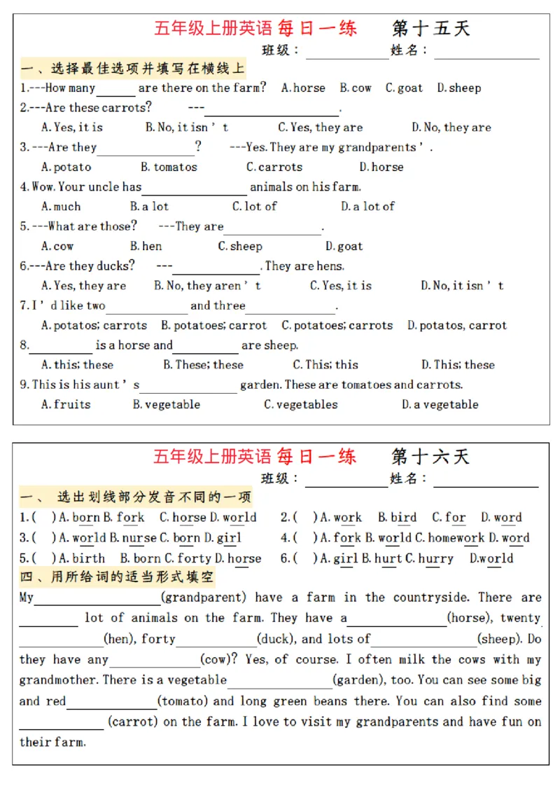 五年级上册英语每日一练小纸条_一到六小学晨读晚默晨诵晚读_五年级上册各类资料(小纸条知识点默写单)