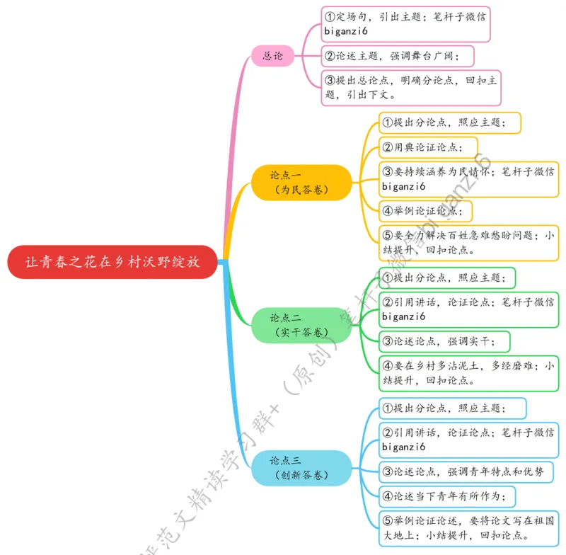 0130思维导图让青春之花在乡村沃野绽放_2026考公资料_（57）申论材料_00、笔杆子晨读材料_2024笔杆子晨读_笔杆子1月时政_0130让青春之花在乡村沃野绽放
