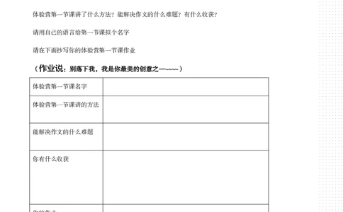 全年班讲义1-2讲_小学生作文专项名师课合集16套小学~视频+PDF_026.曾曦.小学语文作文独创方法_讲义