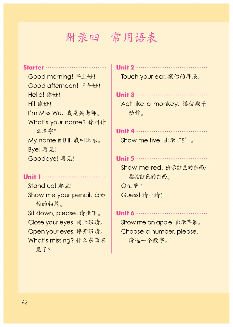 人教版（一年级起点）一年级上册英语PDF电子课本_一年级上下册资料_小学一年级学习资料-25年更新版_1-05、小学一年级英语上册_人教版一起点