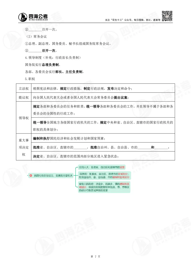 四海常识判断背诵手册汇总-更新至37节_2026考公资料_（01）花生十三_01系统班（2026版）花生十三旗舰班（行测+申论）_常识判断_背诵手册