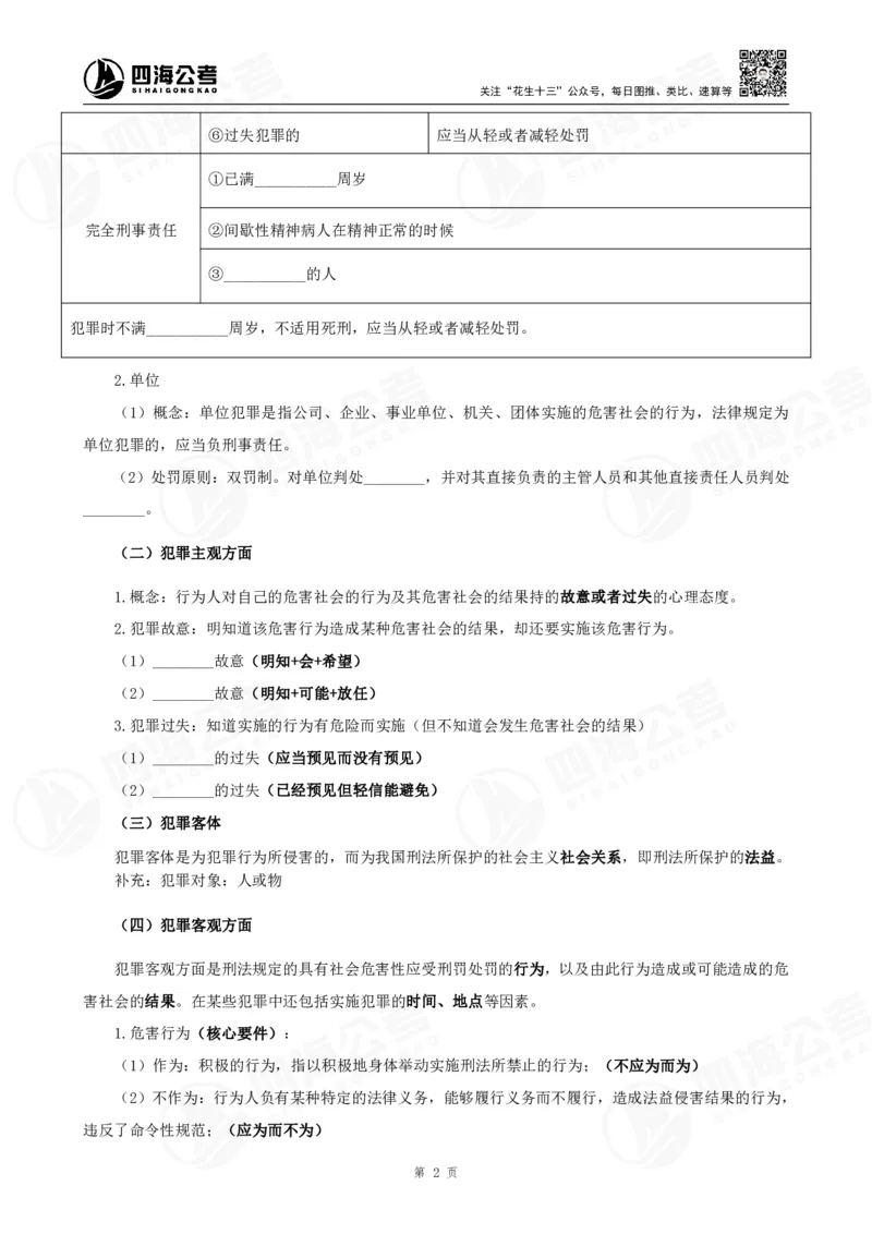 四海常识判断背诵手册汇总-更新至37节_2026考公资料_（01）花生十三_01系统班（2026版）花生十三旗舰班（行测+申论）_常识判断_背诵手册