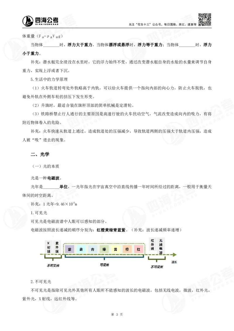 四海常识判断背诵手册汇总-更新至37节_2026考公资料_（01）花生十三_01系统班（2026版）花生十三旗舰班（行测+申论）_常识判断_背诵手册