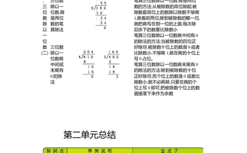 小学三年级下册（三下）青岛版数学全册重点_三年级上下册资料_三年级上语数英上下册学习资料_3-8-4、小学三年级数学下册_青岛版_1、知识点总结