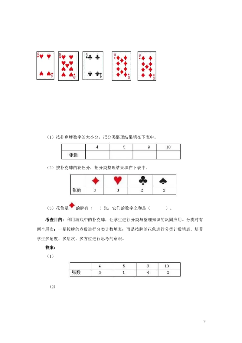 一年级下数学同步测试-总复习（含答案解析）2-人教新课标_一年级上下册资料_一年级上语数英上下册学习资料_3-6-4、小学一年级数学下册_人教版_2、同步练习_第1套
