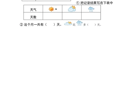 人教版二年级数学下册第一次月考测试题（数据收集整理表内除法）_二年级上下册资料_小学二年级学习资料-25年更新版_2-04、小学二年级数学下册_2-4-2、练习题、作业、试题、试卷_人教版