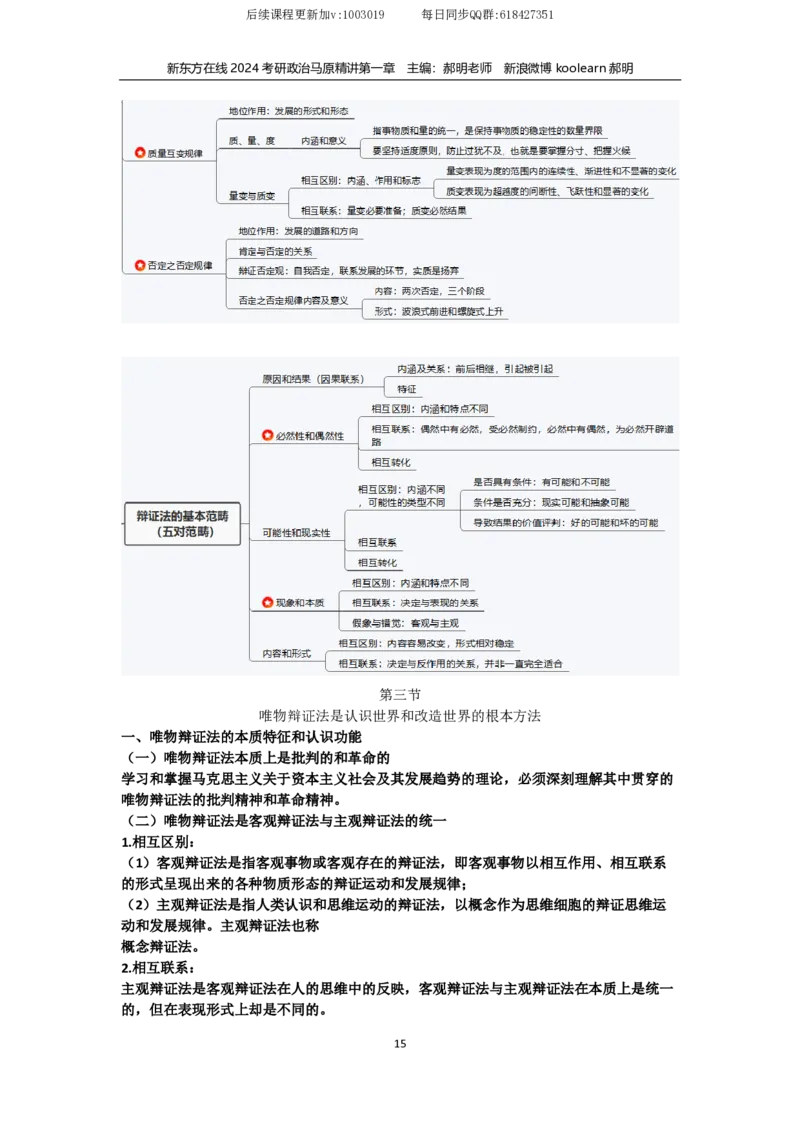 01.文字版讲义（方便打印）马原第一章_2026考公资料_（49）政治理论合集_政治理论合集_2025考研政治_10.新东方_03.基础精讲_02.马原_00.课堂笔记