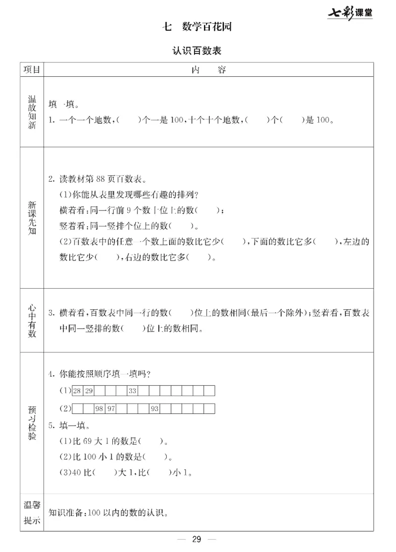 数学-北京课改版数学一年级下册预习卡_一年级上下册资料_小学一年级学习资料-25年更新版_1-04、小学一年级数学下册_1-4-3、课件、讲义、教案、教材讲解