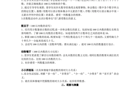 一年级数学下册知识点归纳(北师大版)_一年级上下册资料_一年级上语数英上下册学习资料_3-6-4、小学一年级数学下册_北师大版_1、知识点总结