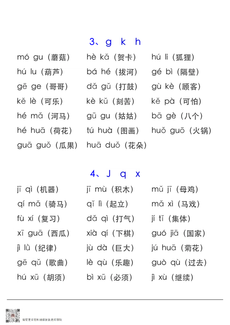 拼音表与拼音拼读大全(1)(1)_一年级上下册资料_一年级上册小红书同款资料_一年级(1)