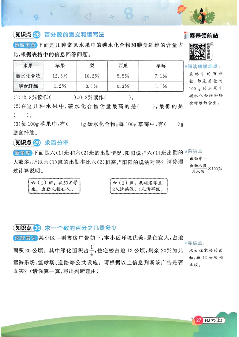 六上创新情境题数学人教_25秋小学语数英习题试卷_数学_人教版_数学《阳光同学计算小达人》人教25秋_25秋《阳光同学计算小达人》人教版6上