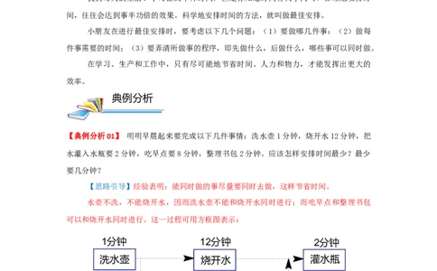 专题24最佳安排（解析）_小学数学思维训练电子版举一反三奥数逻辑拓展专项图解强化_三年级_（培优提升讲义）2022-2023学年三年级数学思维拓展举一反三精编讲义（通用版）(25)份