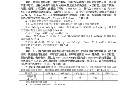 专练32_2025高中教辅（后续还会更新新习题试卷）_2025高中全科《微专题&middot;小练习》_2025高中全科《微专题小练习》_2025版&middot;微专题小练习&middot;化学
