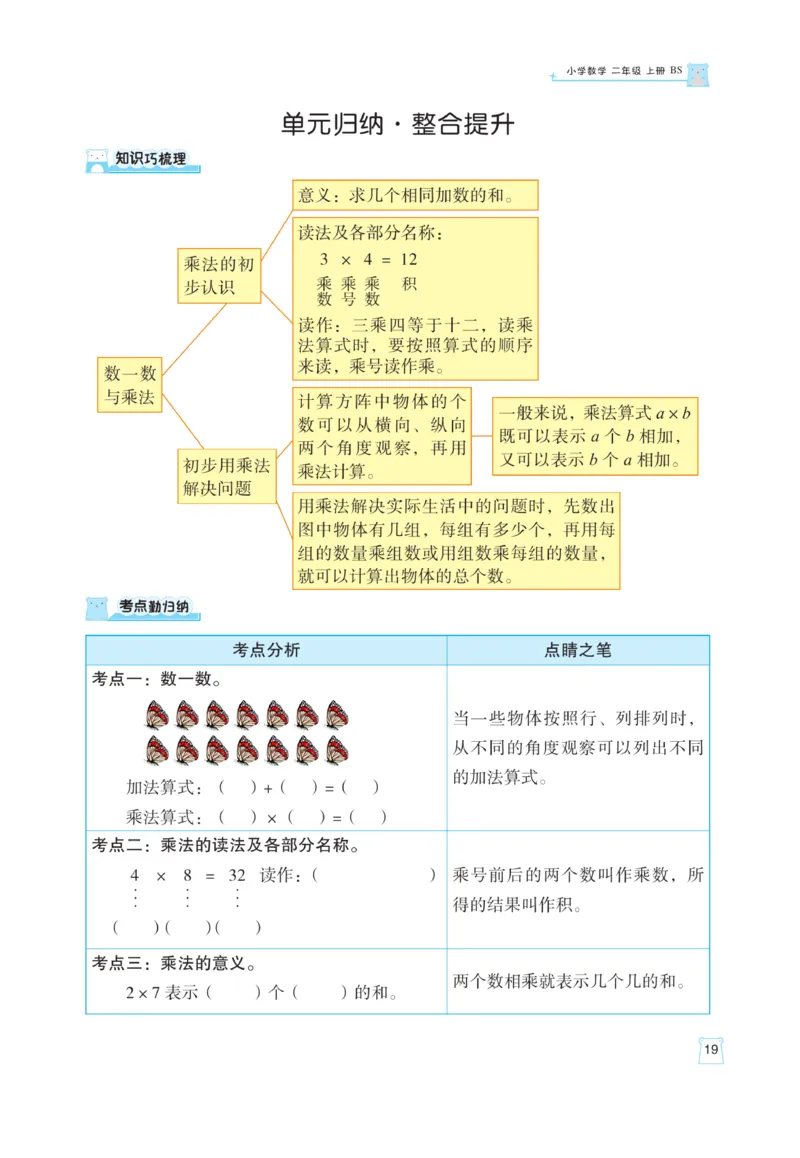 《黄冈名师》天天练课时练-数学2年级上册（BS）_二年级上下册资料_小学二年级学习资料-25年更新版_2-03、小学二年级数学上册_2-3-2、练习题、作业、试题、试卷_北师大版_电子册类