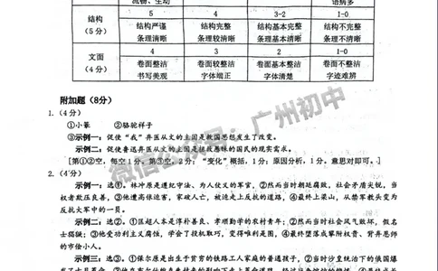 2025荔湾区中考一模语文试题（参考答案）_广州九上月考+期中+期末+一模二模+中考真题_广州2025年中考一模_2025年11区中考一模_荔湾区