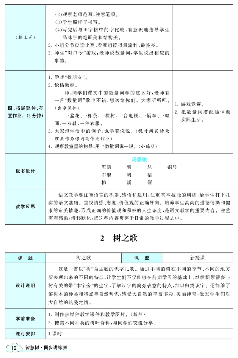 智慧树语文2年级上（RJ）_二年级上下册资料_小学二年级学习资料-25年更新版_2-01、小学二年级语文上册_2-1-3、课件、讲义、教案