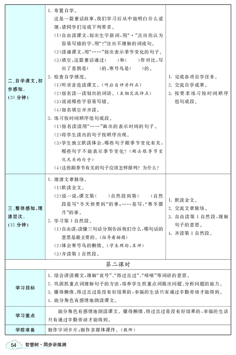 智慧树语文2年级上（RJ）_二年级上下册资料_小学二年级学习资料-25年更新版_2-01、小学二年级语文上册_2-1-3、课件、讲义、教案