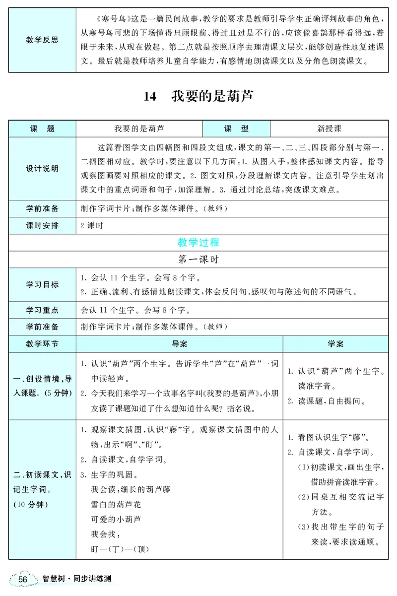 智慧树语文2年级上（RJ）_二年级上下册资料_小学二年级学习资料-25年更新版_2-01、小学二年级语文上册_2-1-3、课件、讲义、教案
