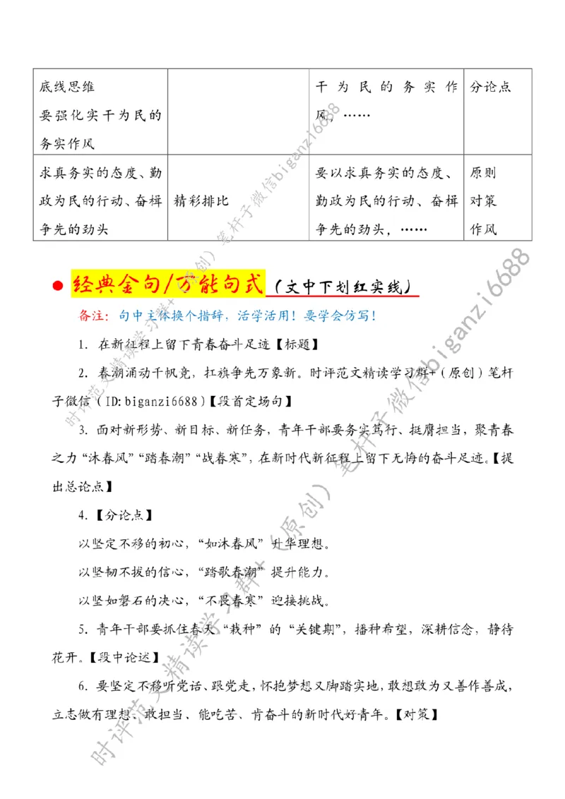 0324---标注白-在新征程上留下青春奋斗足迹_2026考公资料_（57）申论材料_00、笔杆子晨读材料_2024笔杆子晨读_笔杆子2024年3月资料（请及时保存，不得用于其他任何用途）
