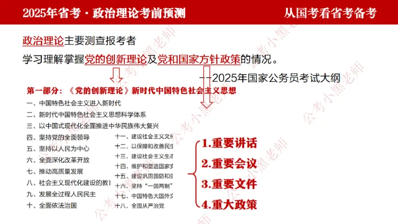 国考政治理论真题解析_2026考公资料_（11）小黑（离职去上岸村了）_公基时政政治理论小黑合集（2024+2025）_2025小黑资料合集_政治理论2025省考小黑政治理论+常识判断冲刺班