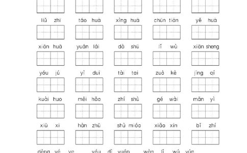 归类复习部编版语文二下册单元归类复习_二年级上下册资料_小学二年级学习资料-25年更新版_2-02、小学二年级语文下册_2-2-2、练习题、作业、试题、试卷_预习资料