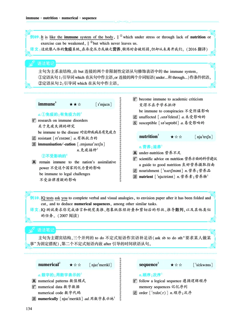 第二部分科学技术（第二板块核心词）_考研英语真题_考研英语（一）历年真题_单词资料_英语一黄皮书词汇电子版（语境例句版）