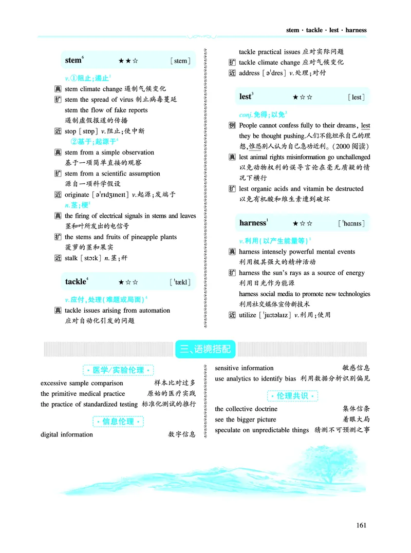 第二部分科学技术（第二板块核心词）_考研英语真题_考研英语（一）历年真题_单词资料_英语一黄皮书词汇电子版（语境例句版）
