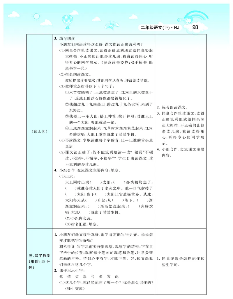 智慧树语文2年级下（RJ）_二年级上下册资料_小学二年级学习资料-25年更新版_2-02、小学二年级语文下册_2-2-3、课件、讲义、教案
