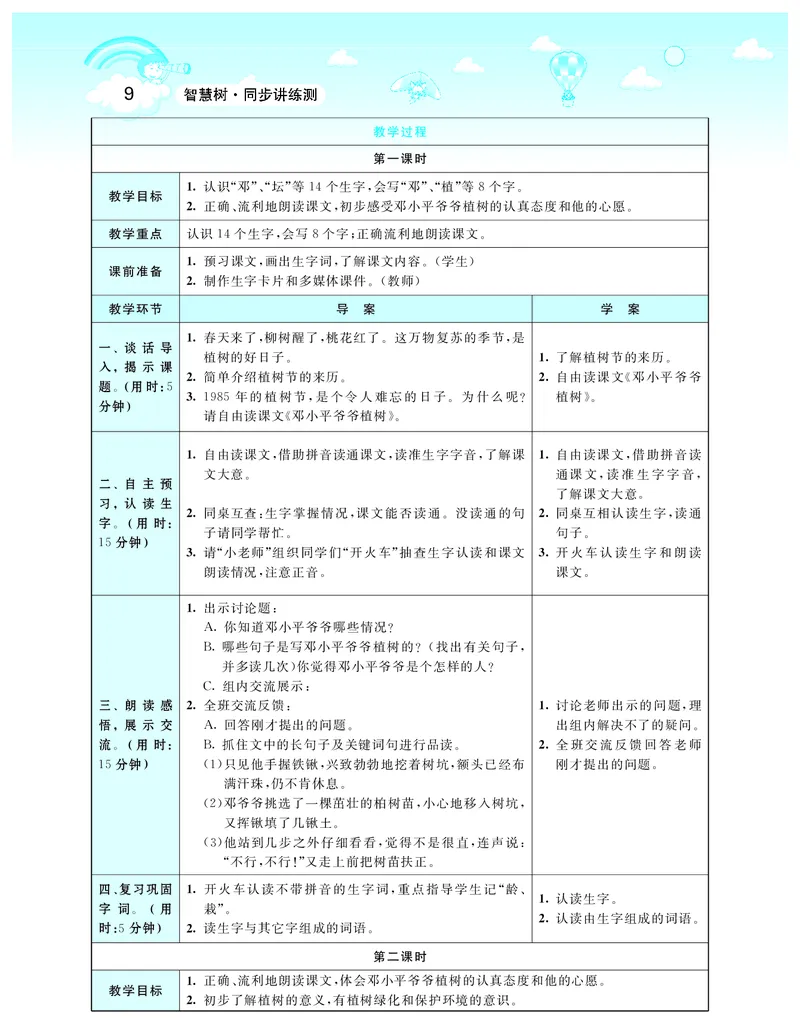 智慧树语文2年级下（RJ）_二年级上下册资料_小学二年级学习资料-25年更新版_2-02、小学二年级语文下册_2-2-3、课件、讲义、教案