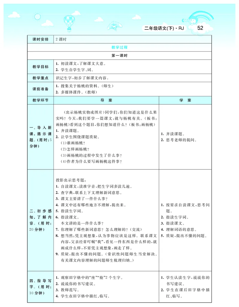 智慧树语文2年级下（RJ）_二年级上下册资料_小学二年级学习资料-25年更新版_2-02、小学二年级语文下册_2-2-3、课件、讲义、教案