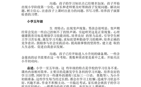 从小一至高三各年级培养重点_小学生作文专项名师课合集16套小学~视频+PDF_017.小学生作文_经典教育文章分享