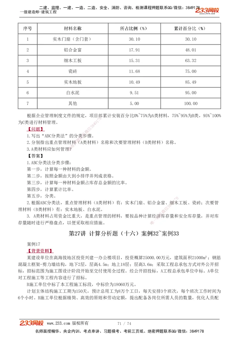 1-28_2026年一级建造师_2026年一建建筑_2025年一建建筑SVIP_04-冲刺串讲✿考点强化✿小灶集训_03-建筑《案例专项班》梁毛233