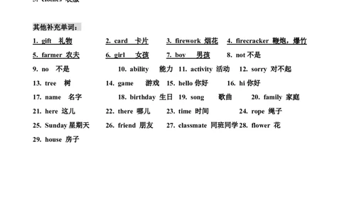 小学一年级必须掌握的英语单词汇总归纳_一年级上下册资料_小学一年级学习资料-25年更新版_1-05、小学一年级英语上册_通用