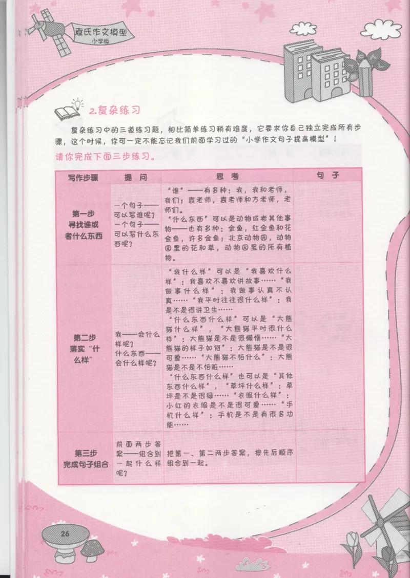 小学学习手册_小学生作文专项名师课合集16套小学~视频+PDF_034.袁氏作文小学版