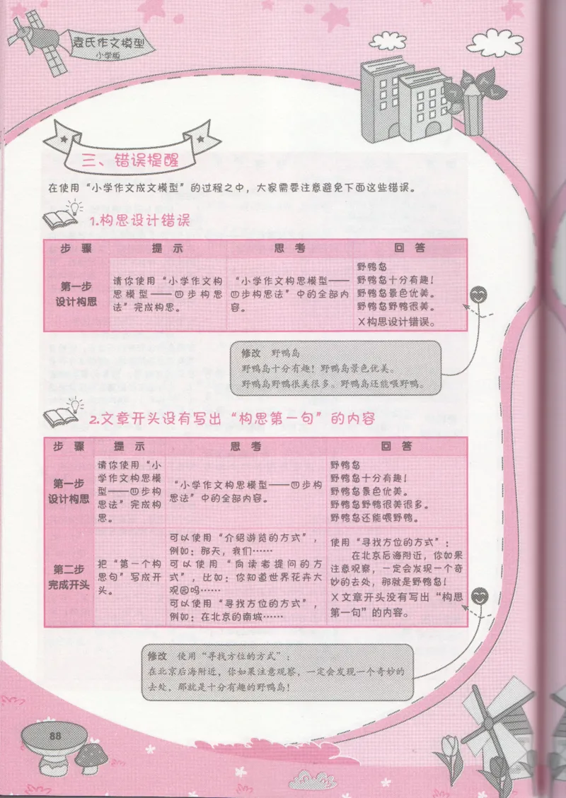 小学学习手册_小学生作文专项名师课合集16套小学~视频+PDF_034.袁氏作文小学版